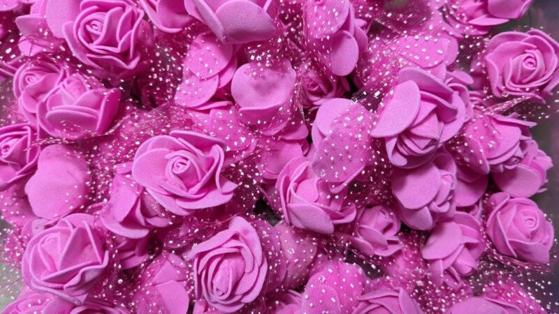 Artificial Foam Rose Flowers