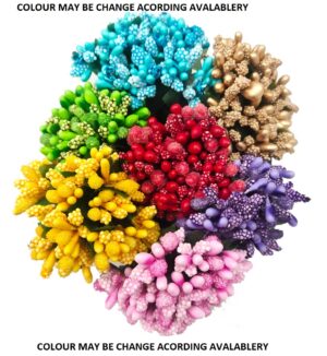 Artificial flowers pollen