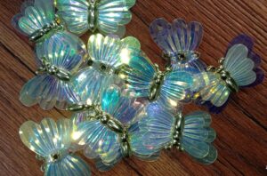 sparkling-butterfly-making-hair clip