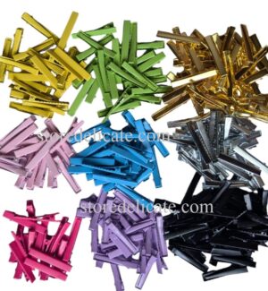 Metal Single Prong Pin Curl Clip Hairdressing Barrettes Hairpin for Hair Salon, Thick Hair Roller, Sectioning