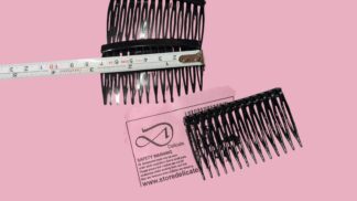 slide comb hair pin