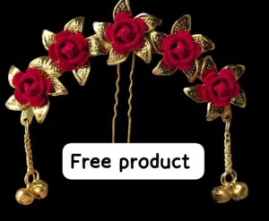 Floral Bridal Hair Pin – Free Wedding Accessory