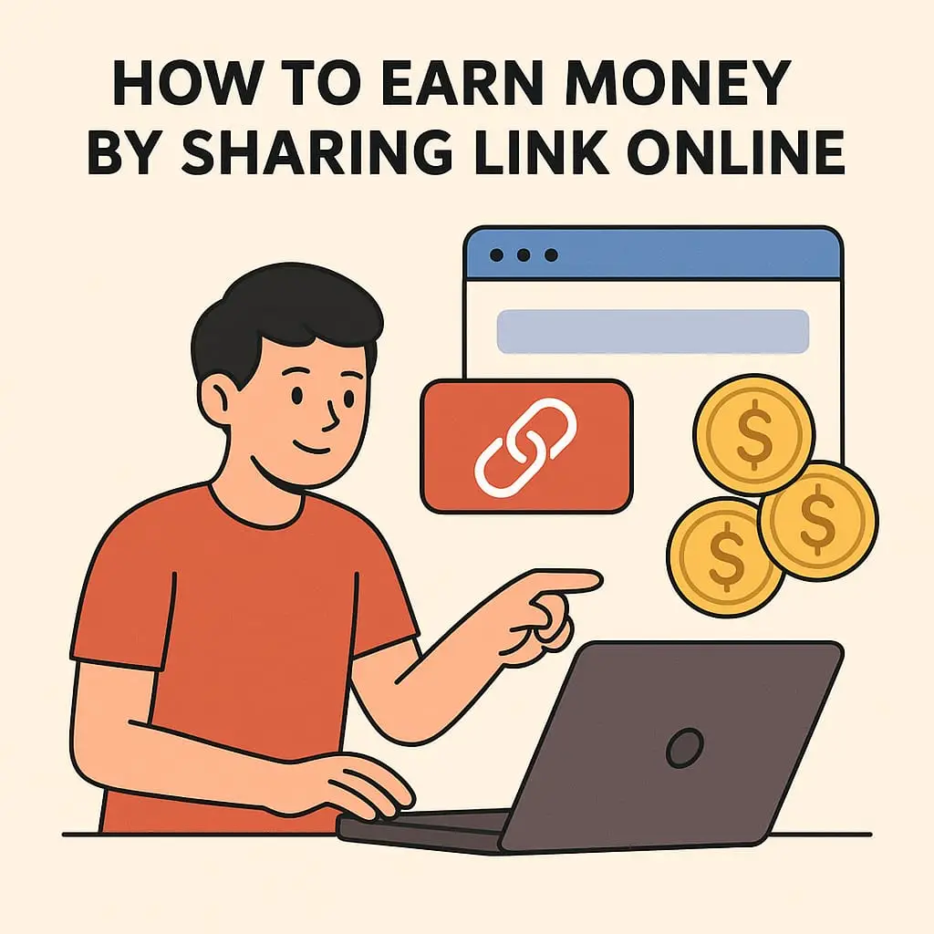 how to earn money by sharing links